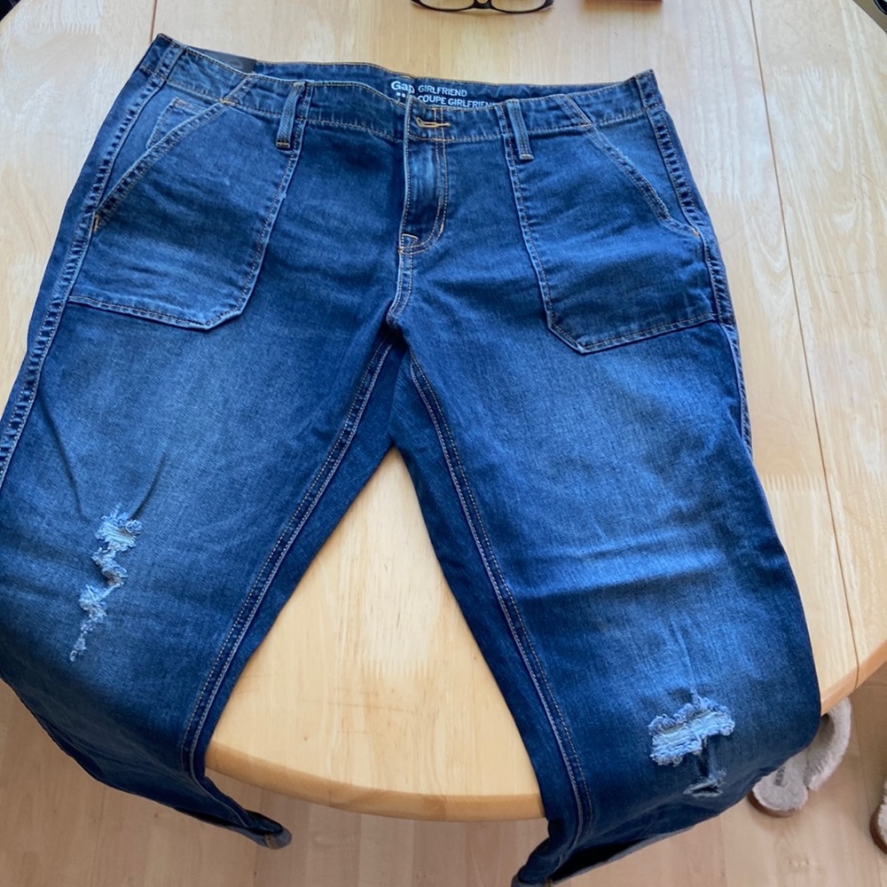 Gap coupe girlfriend jeans size 10